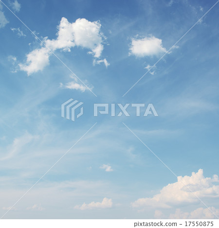 Blue sky with white clouds background Blue sky with white clouds background 17550875