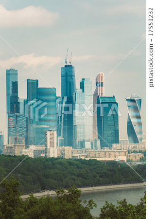 Moscow City Complex Of Skyscrapers From Sparrow 17551232
