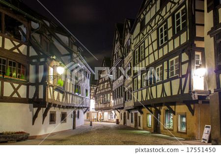 Alsatian style houses in Petite France area Alsatian style houses in Petite France area 17551450