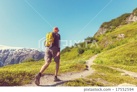 Hike in Exit glacier Hike in Exit glacier 17552594
