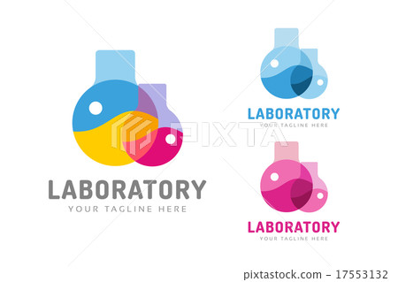 Laboratory equipment vector logo Laboratory equipment vector logo 17553132