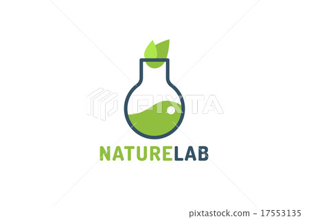 Laboratory ecology vector logo Laboratory ecology vector logo 17553135