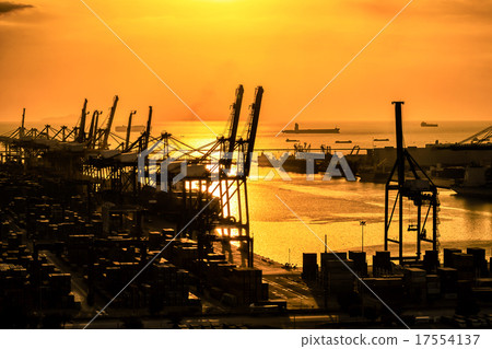 Industrial Container Cargo freight ship Industrial Container Cargo freight ship 17554137
