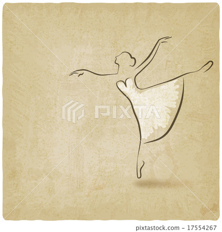 ballerina dancing studio symbol 17554267