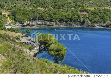 cove in the Costa Brava, Catalonia, Spain cove in the Costa Brava, Catalonia, Spain 17554903