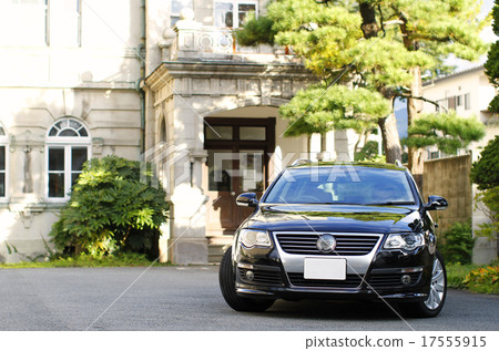 Fashionable import car 17555915