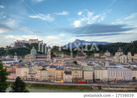 Castle Hohensalzburg in Morning 17556039