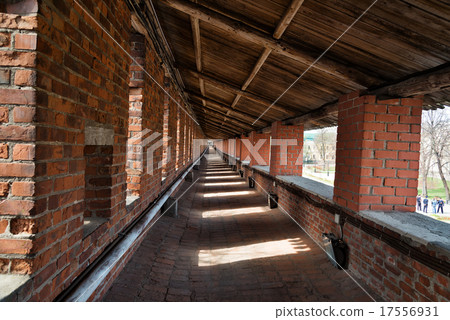 Inside of wall in Nizhny Novgorod Kremlin 17556931