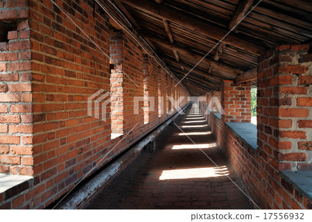 Inside of wall in Nizhny Novgorod Kremlin Inside of wall in Nizhny Novgorod Kremlin 17556932