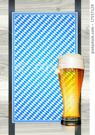 Oktoberfest background(Bavarian flag and Beer) Oktoberfest background(Bavarian flag and Beer) 17557129