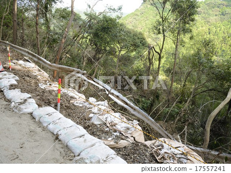 First aid to collapse of the road First aid to collapse of the road 17557241