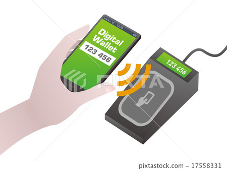 Digital Wallet (Oshuu Keitai) Illustration 17558331