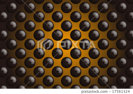 背景材料壁紙，鈕扣，鉚釘，圓點花紋，Mizumatama，Pokka圓點，酒窩加工，抖動，沖壓金屬 17561324