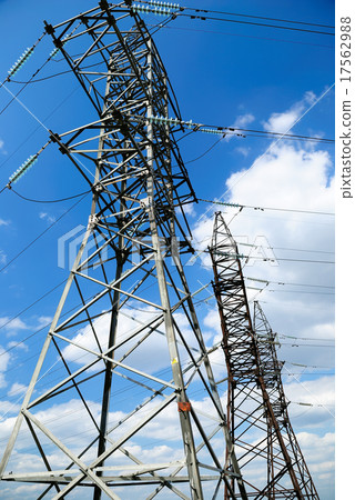 High voltage electric line High voltage electric line 17562988