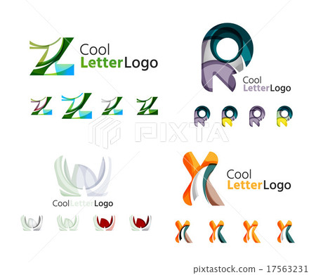 Letter business emblem collection Letter business emblem collection 17563231