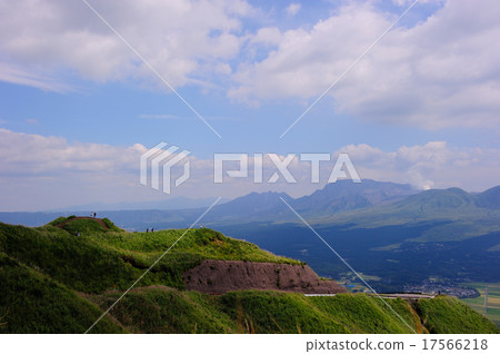 Landscape from Aso Ring Road Landscape from Aso Ring Road 17566218