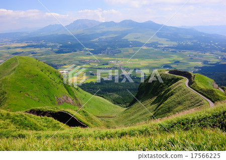 Landscape from Aso Ring Road Landscape from Aso Ring Road 17566225