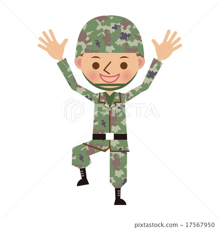 扮演Banzai的自衛官員 17567950