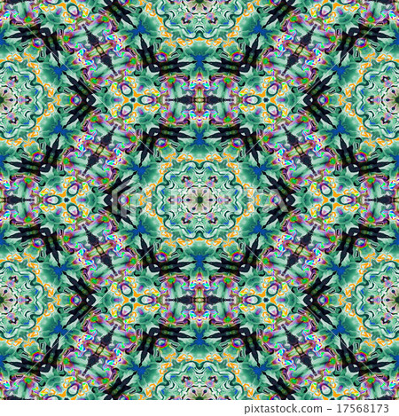 Kaleidoscopic seamless generated texture Kaleidoscopic seamless generated texture 17568173
