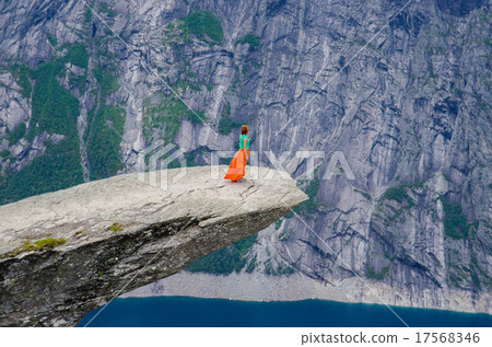 Troltunga and orange fairy (Norway) 17568346