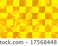 金黃紙方格的樣式背景 17568448