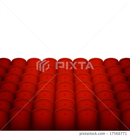 Red Cinema or Theater Seats with White Blank Red Cinema or Theater Seats with White Blank 17568771