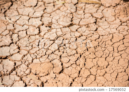 Natural red soil ground brown background after  17569032