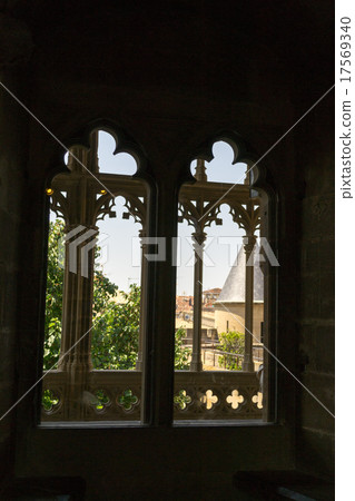 Castle of Olite windows Castle of Olite windows 17569340