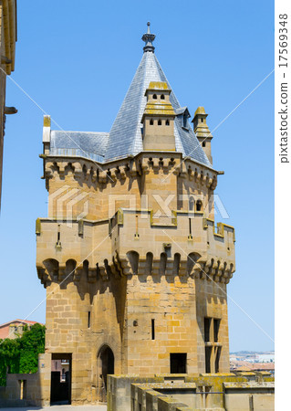 Tower in Olite Tower in Olite 17569348