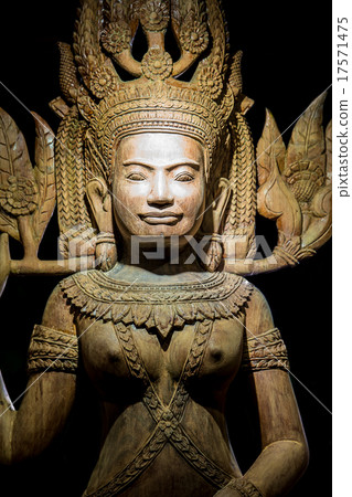 Cambodia wood carving art Cambodia wood carving art 17571475