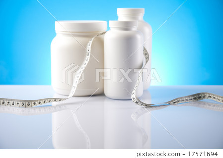 Sport and fitness supplement, bright colorful  17571694