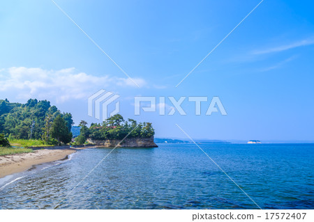 Noto peninsula Love road coast of summer 17572407