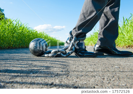 Men's foot with restraint Men's foot with restraint 17572526