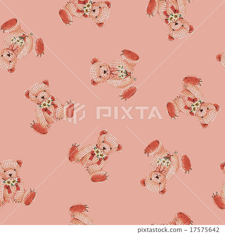 美麗的熊圖案 美麗的熊圖案 17575642