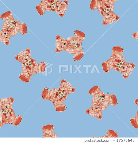 美麗的熊圖案 美麗的熊圖案 17575643