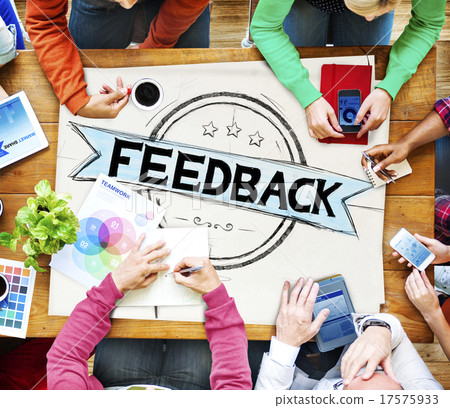 Feedback Evaluation Reflection Response Result... - Stock Photo ...