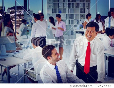 Stock Photo: Business People Team Meeting Discussion Board Room Concept