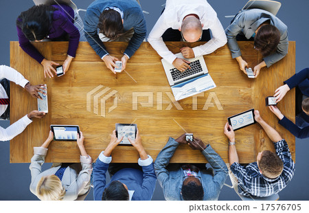 Communication Connection Digital Devices Technology Concept Communication Connection Digital Devices Technology Concept 17576705