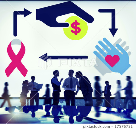 Donate Charity Money Help Give Volunteer Concept 17576751