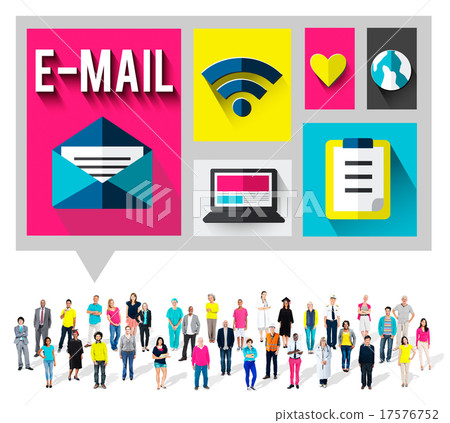 Email Message Send Connection Communication Concept 17576752