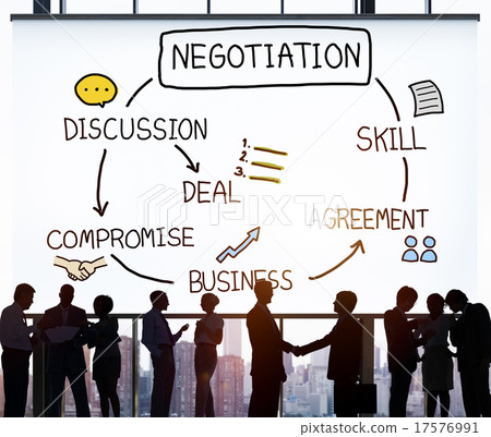 Negotiation Cooperation Discussion Collaboration Contract Concep Negotiation Cooperation Discussion Collaboration Contract Concep 17576991