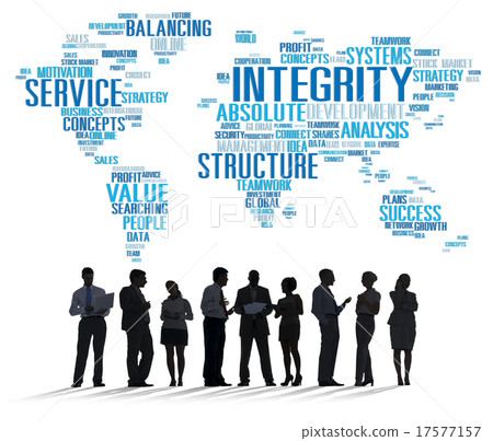 Integrity Honesty Sincerity Trust Reliability Concept Integrity Honesty Sincerity Trust Reliability Concept 17577157