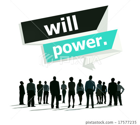 Will Power Control Endurance Strength Commitment Focus Concept 17577235