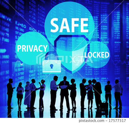 Safe Privacy Locked Security Protection Safe Insurance Concept Safe Privacy Locked Security Protection Safe Insurance Concept 17577317
