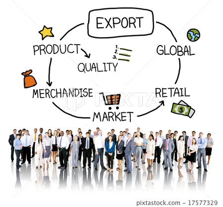 Export Product Merchandise Retail Quality Concept 17577329