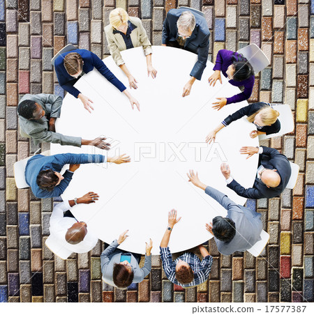 Business Team Discussion Meeting Analysing Concept Business Team Discussion Meeting Analysing Concept 17577387