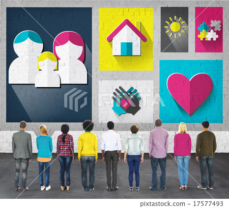 Family Love Home Parenting Relationship Concept Family Love Home Parenting Relationship Concept 17577493