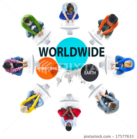Worldwide International Earth Networking Connection Concept 17577633