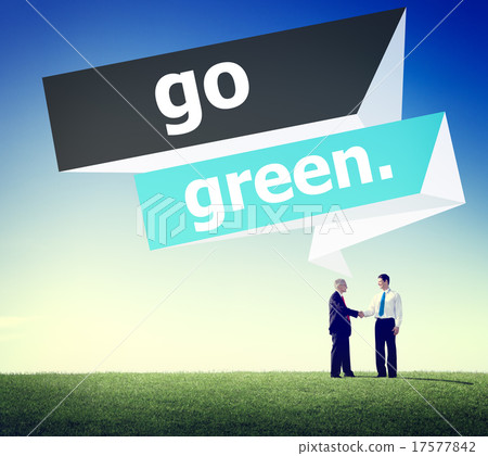 Go Green Environmental Conservation Business Concept 17577842