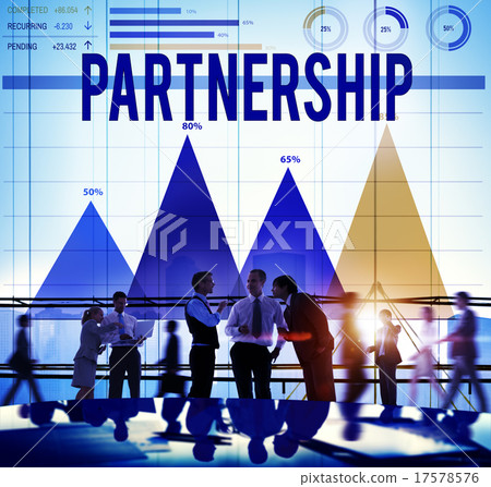 Partnership Partner Collaboration Teamwork Support Concept 17578576
